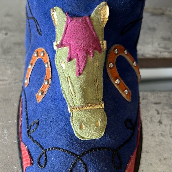 Vintage Cowboy Boots- Horses - Picture 11 of 17